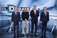 El debate de Atresmedia obtuvo una cuota de pantalla de un 42% en la Región de Murcia, por debajo de la media