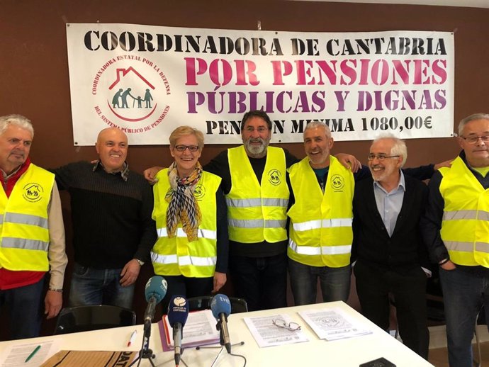 28A.- Pensionistas Cántabros Advierten Que "Gobierne Quien Gobierne" Tras Las Elecciones "Seguirán En La Calle"