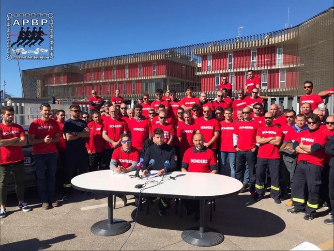 La Agrupación Profesional de Bomberos de Palma exige medidas ante la "situación catastrófica" con la que trabajan