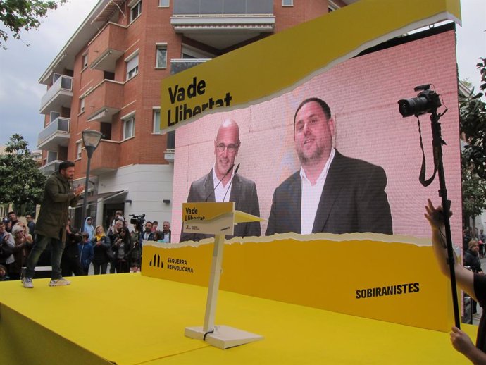Espanya.- Junqueras reivindica a ERC: "Som els més independentistes de tots"