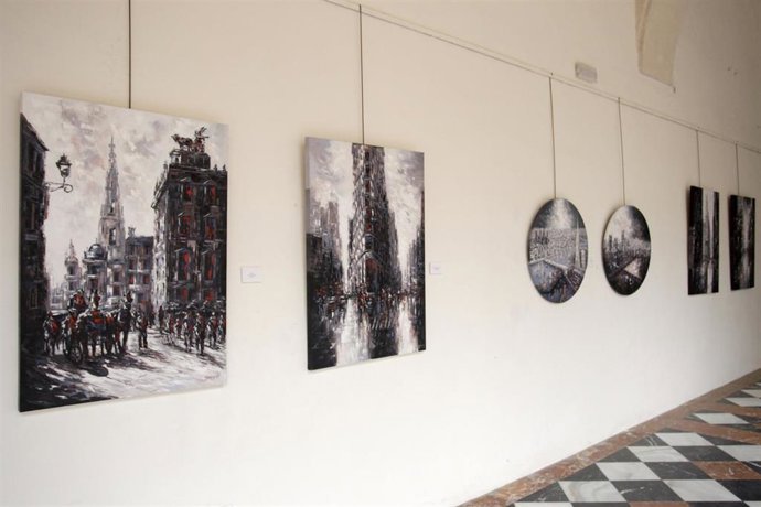 CórdobaÚnica.- José Domínguez expone su 'Proceso evolutivo' en el Palacio de la Merced