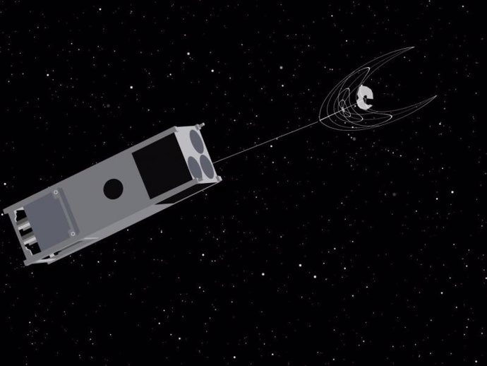 Tecnología cubeSat casi autónoma para limpiar basura espacial