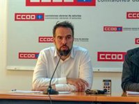 Zapico (CCOO) denuncia la "situación de emergencia" que vive Asturias por el paro