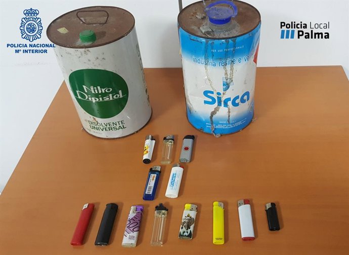 Sucesos.- Los detenidos por quemar contenedores este lunes provocaron daños valorados en 100 mil euros