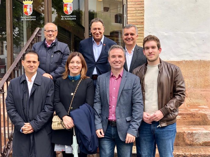 Málaga.- 28A.- Díaz (Cs) destaca que Antequera "lo tiene todo" para ser "epicentro de las comunicaciones ferroviarias"