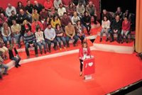 Susana Díaz: "Andalucía va a ayudar y mucho a la mayoría holgada" que necesita Sánchez