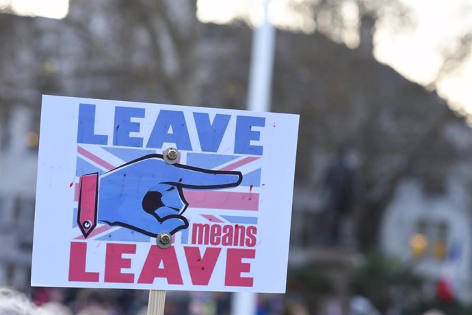 Protest against \'Brexit betrayal\' in London