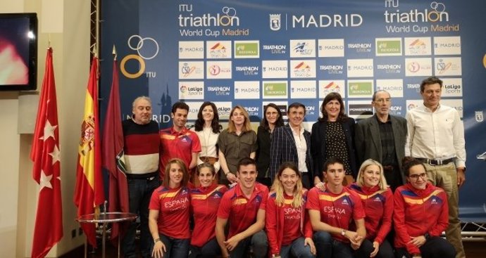 Triatlón.- Miriam Casillas y Vicente Hernández luchan por la clasificación para Tokyo en la Copa Mundo de Madrid