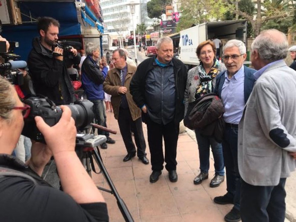 28A.- Llamazares: "Tiene Que Haber Una Relación Solidaria Que Permita A Las Baleares Desarrollarse Económicamente"