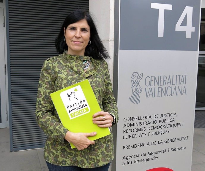 28A.- Candidata De PACMA Por Valencia Confía En Que Los Animalistas Entren Al Congreso Para "Presionar" A Otros Partidos