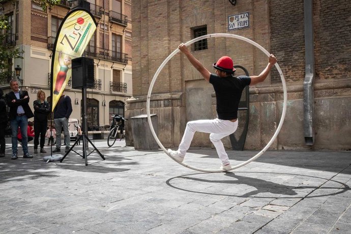 Zaragoza.- La ciudad se convierte en capital del circo durante el mes de mayo