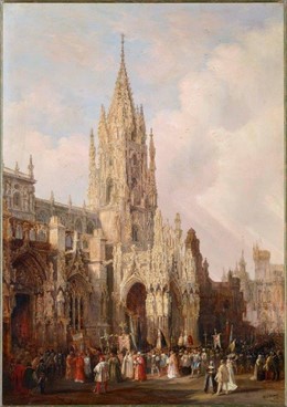 El Museo de Bellas Artes inaugura la exposición 'Mago urbis. Las ciudades españolas vistas por los viajeros'