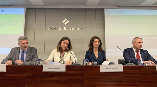 Baleària y Naturgy reducen emisiones contaminantes con el primer motor de gas natural en un ferry