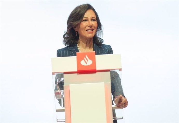 Ana Botín en la Junta General de Accionistas 2019