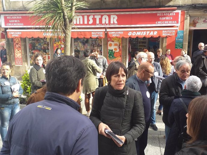 Alcoa.-Ana Pontón ve "responsabilidad directa de PP y PSOE", que "juegan con el futuro" de los trabajadores