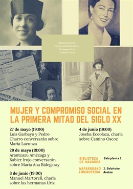 La naturaleza como inspiración y el compromiso de las mujeres centran la programación de la Biblioteca de Navarra