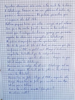 28A.- Junqueras Pide El Voto Para Que El PSOE Respete A Catalunya Y Evitar A "Los Del 155"