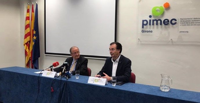 González (Pimec) defiende que la economía catalana crecerá por encima del 2% este 2019