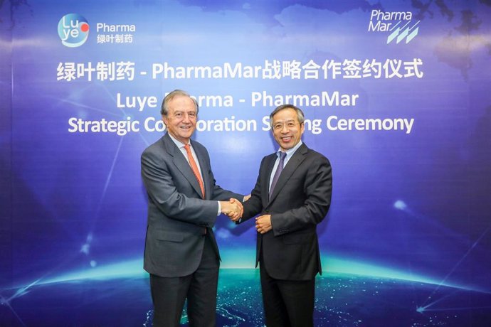 Economía/Empresas.- PharmaMar firma acuerdo con Luye Pharma para desarrollar en China su fármaco en cáncer de pulmón