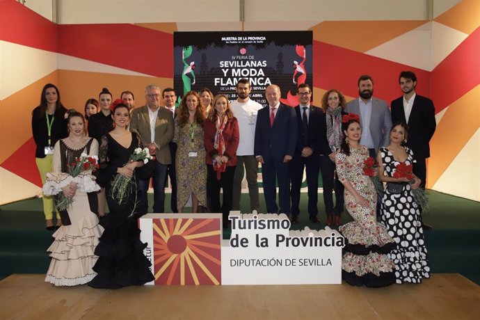 Sevilla.- La Diputación acoge hasta este sábado la IV Feria de Sevillanas y Moda Flamenca