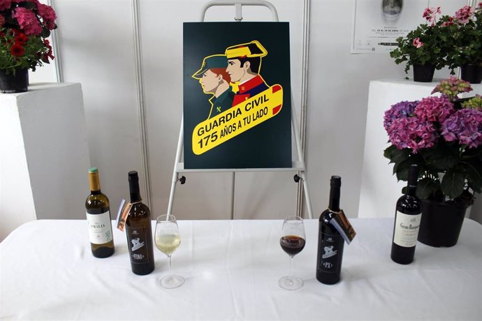 Córdoba.- Guardia Civil y DOP Montilla-Moriles crean una edición exclusiva de vinos por los 175 años de la Benemérita