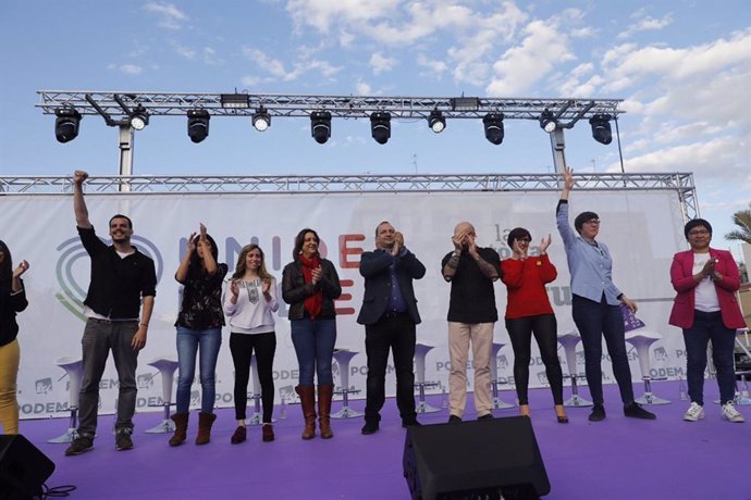 Dalmau llama a una "movilización masiva" por el voto a Unides Podem: "Nos lo jugamos todo al doble o nada"