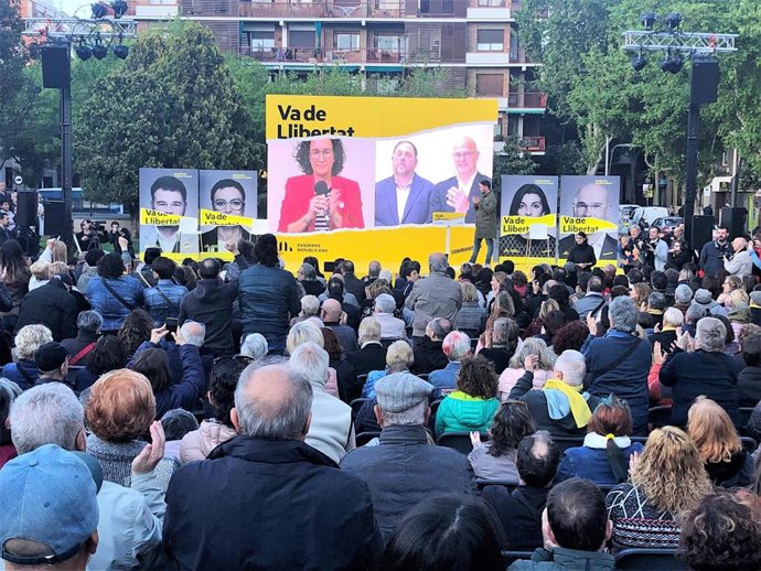 28A.- Junqueras: El PSOE No Es De Fiar Y ERC Es "El Único Independentista Que Puede Ganar"