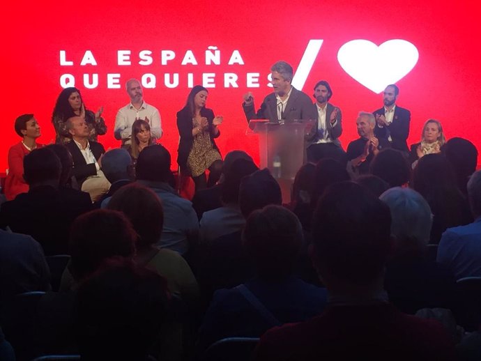 28A.- Grande-Marlaska Pide Votar Al PSOE "Frente Al Tsunami Que Pretende Arrasar Con La Libertad"