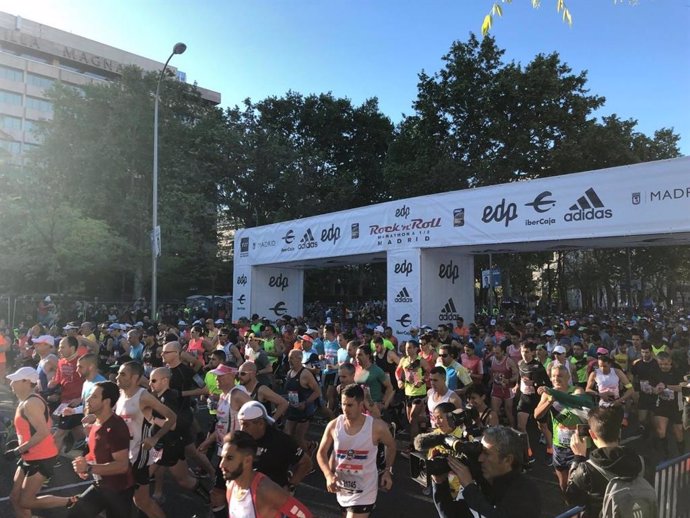 Atendidos 130 corredores en la Maratón, entre ellos uno grave al sufrir un infarto y 18 trasladados a hospitales