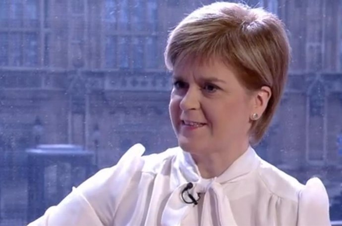 La ministra principal escocesa y líder del SNP, Nicola Sturgeon