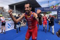 Emilio Martín, subcampeón del mundo de duatlón