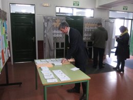 Clavijo, preparando su voto