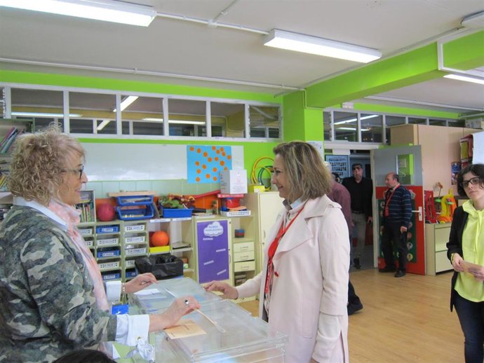 28A.- M Victoria De Pablo (PSOE) Pide A Los Españoles "Que Hoy Dejen Una Radiografía Muy Clara Del País Que Quieren"