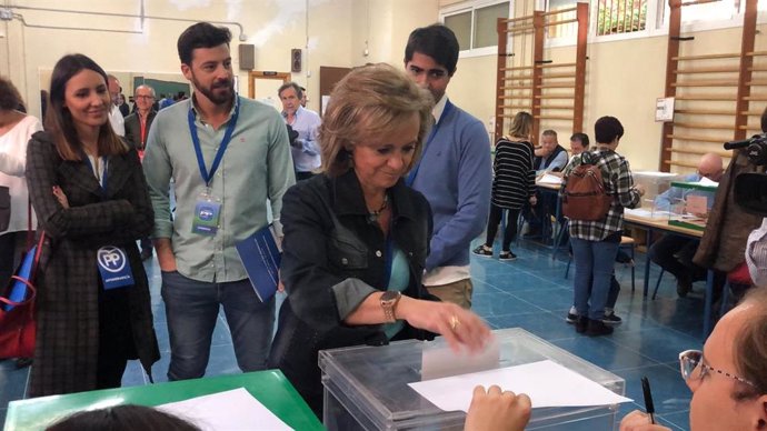 Jaén.- 28A.- Del Moral denota "alegría y positividad" en los electores y confía en que será "una gran jornada electoral"