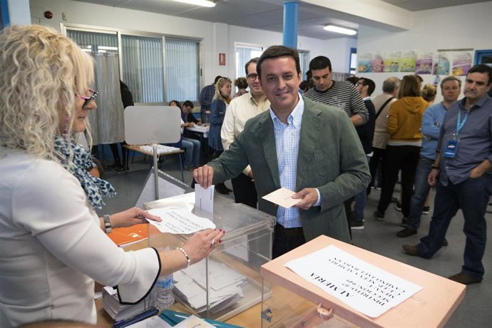 Almería.-28A.- García (PP) pide reflexión porque "esta votación no va ni experimentos, ni de castigos, ni de premios"