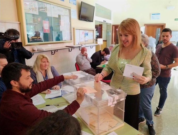 Málaga.- 28A.- Rueda (Vox) anima a votar "con esperanza" y señala el "compromiso y responsabilidad" de todos