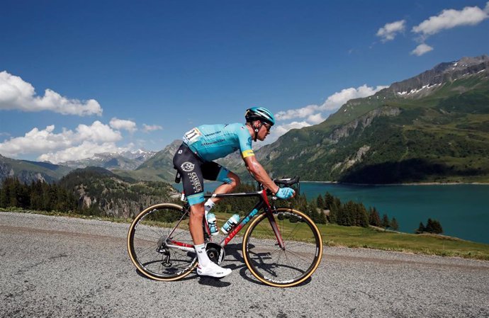 El ciclista danés Jakob Fuglsang, del Astana Pro Team.