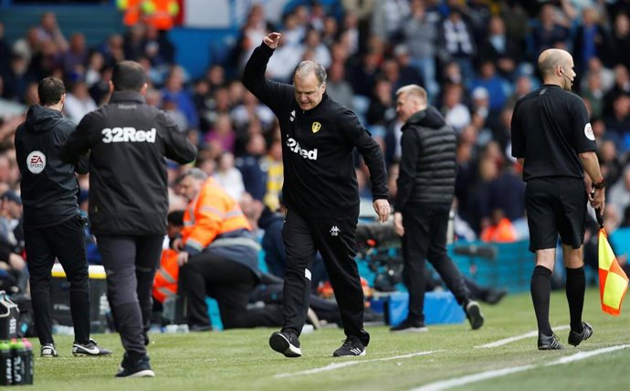 El argentino Marcelo Bielsa, entrenador del Leeds United.
