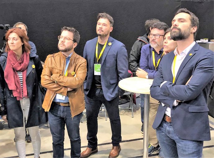 28A.- ERC: L'Alta Participació Mostra Que Els Catalans No Temen "Les Amenaces Del Feixisme"