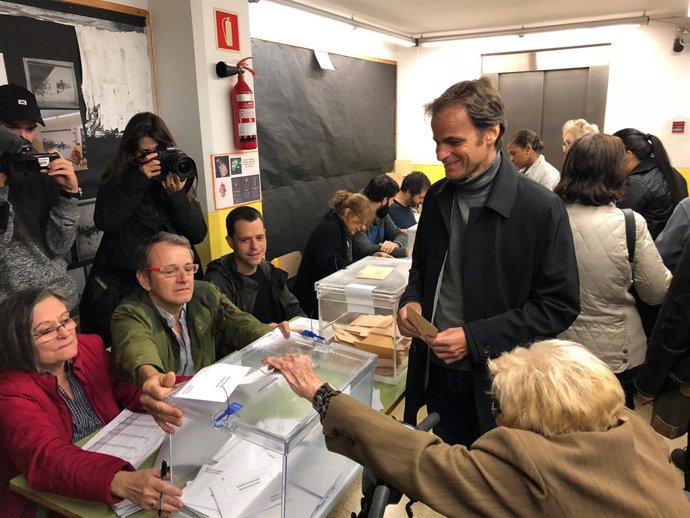 28A.- Asens (ECP) creu que es confirmar "la remuntada que indicaven les enquestes"