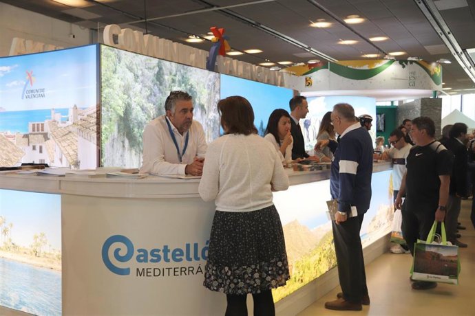 El stand de la Comunidad Valenciana en ARATUR 2018.