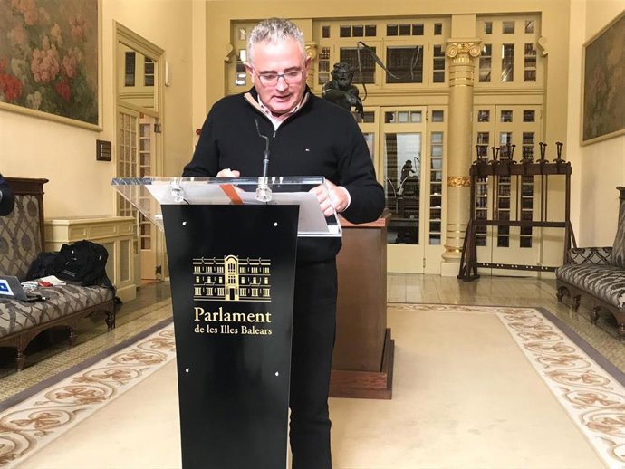 El portavoz de El Pi, Jaume Font,