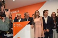 Garaulet (Cs): "El proyecto de Cs, basado en la moderación, igualdad, libertad y unión, crece sin parar"