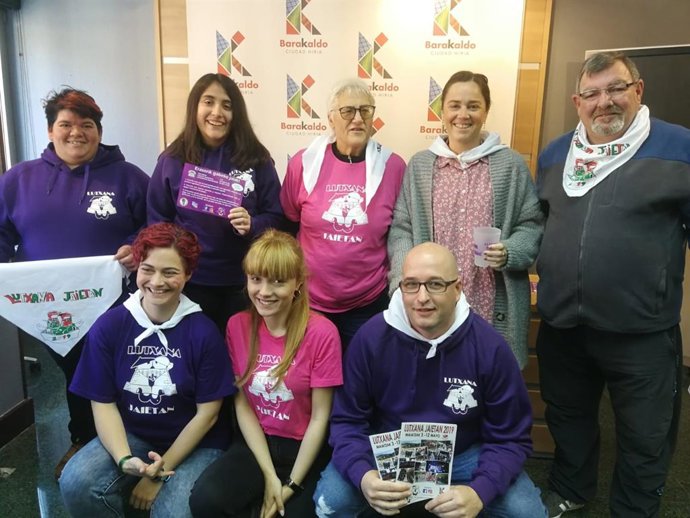 El barrio barakaldés de Lutxana inicia sus fiestas el viernes con un nuevo vaso festivo "sostenible y reivindicativo"