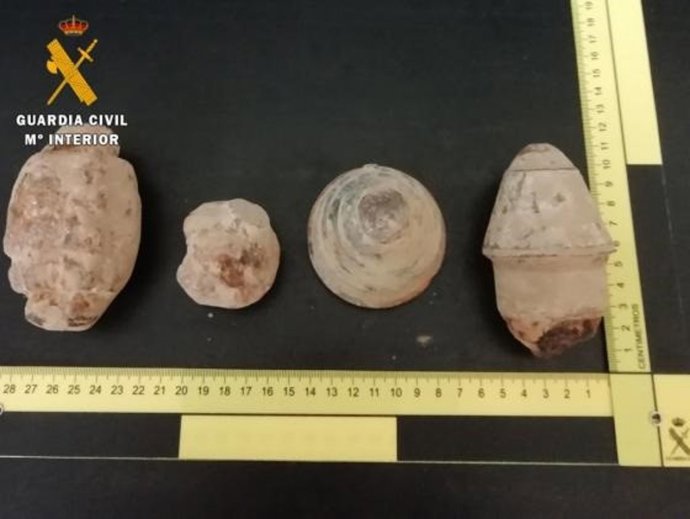 Granada.- Sucesos.- Aparecen espoletas y una granada de mano entre las patatas en una planta de alimentos