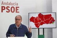 PSOE-A defiende el trabajo de todo el partido, liderado por Susana Díaz, para lograr la victoria: "Ese es el aval"