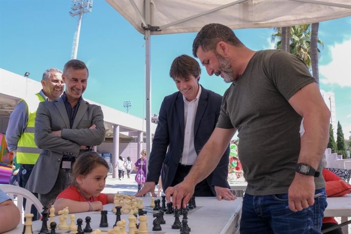 Sevilla.- Más de 7.000 escolares participan desde este lunes en las mini olimpiadas y estrenan la pista de San Pablo