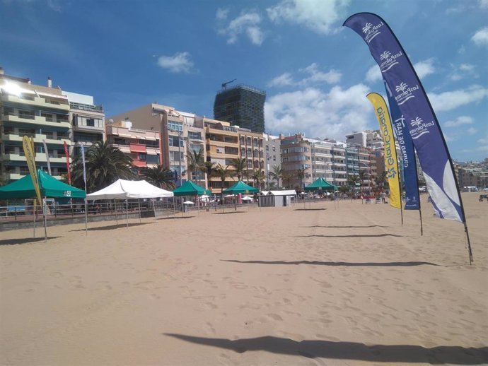 La Playa de Las Canteras, 'laboratorio' mundial contra los ahogamientos gracias al Gran Canaria 2019 SESC