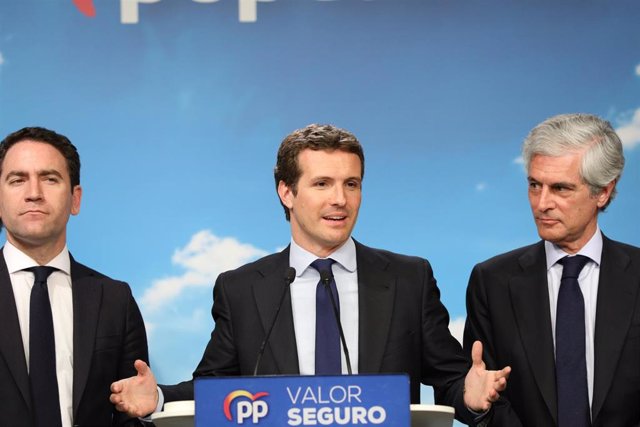 España.- Casado admite que el resultado del PP es "muy malo" y pide a Sánchez un Gobierno sin los independentistas