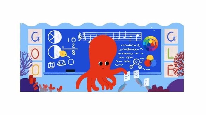 Google celebra el Día del Maestro en Paraguay con 'doodle' interactivo